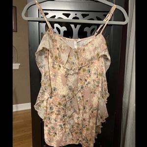 Ruffled Tank Top
